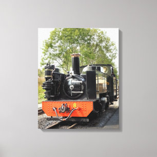 STEAM TRAINS CANVAS PRINT