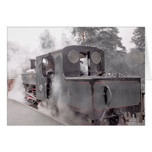 STEAM TRAINS CARD