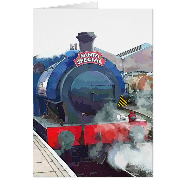 STEAM TRAINS CARD (Front)