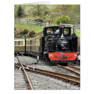 STEAM TRAINS CARD