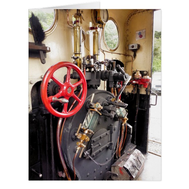 STEAM TRAINS CARD (Front)