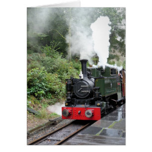 STEAM TRAINS Card