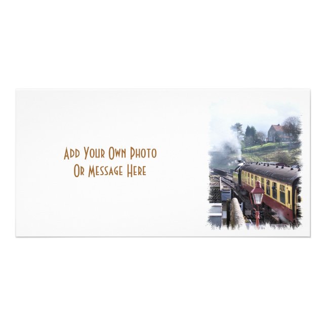 STEAM TRAINS CARD (Front)