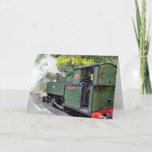 STEAM TRAINS CARD (Front)