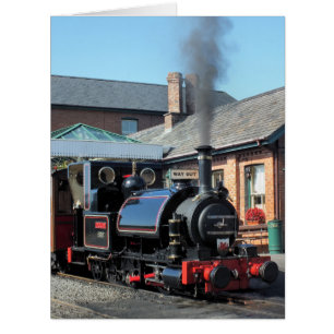 STEAM TRAINS CARD