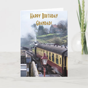 STEAM TRAINS CARD