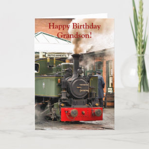 STEAM TRAINS CARD