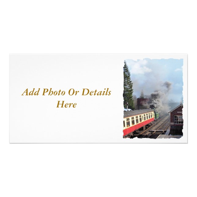 STEAM TRAINS CARD (Front)
