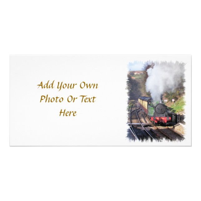 STEAM TRAINS CARD (Front)