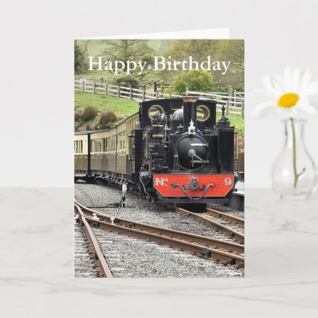 STEAM TRAINS CARD (Small Plant)