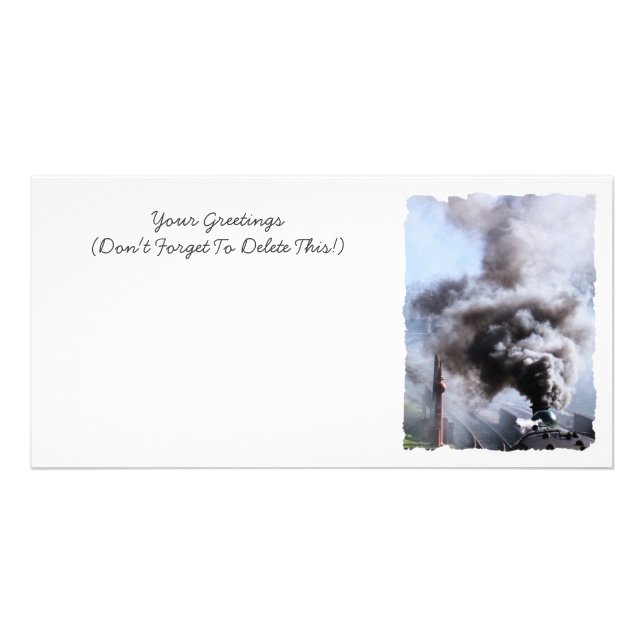 STEAM TRAINS CARD (Front)