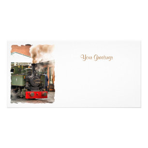 STEAM TRAINS CARD