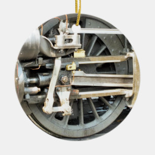 STEAM TRAINS CERAMIC ORNAMENT