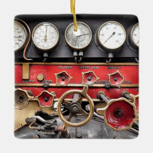 STEAM TRAINS CERAMIC ORNAMENT