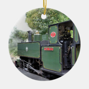STEAM TRAINS CERAMIC ORNAMENT