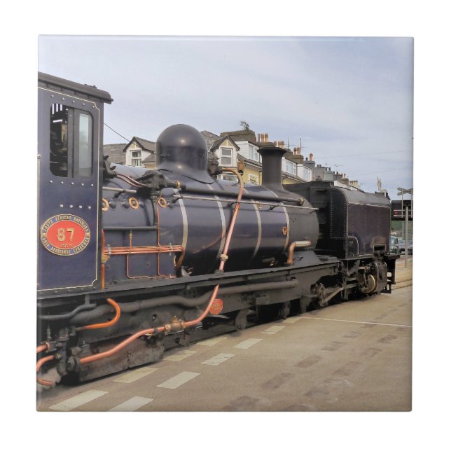 STEAM TRAINS CERAMIC TILE (Front)