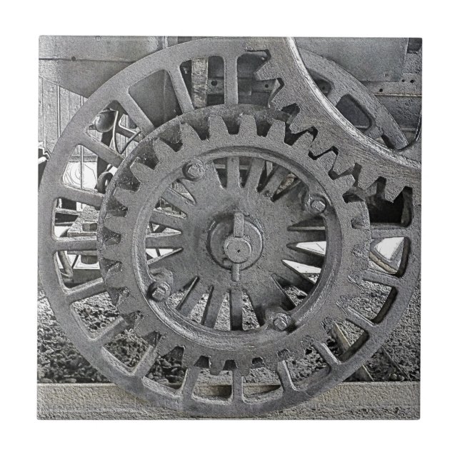 STEAM TRAINS    CERAMIC TILE (Front)