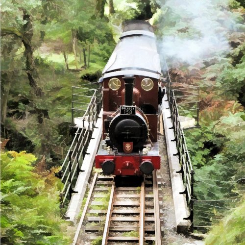 STEAM TRAINS COFFEE MUG