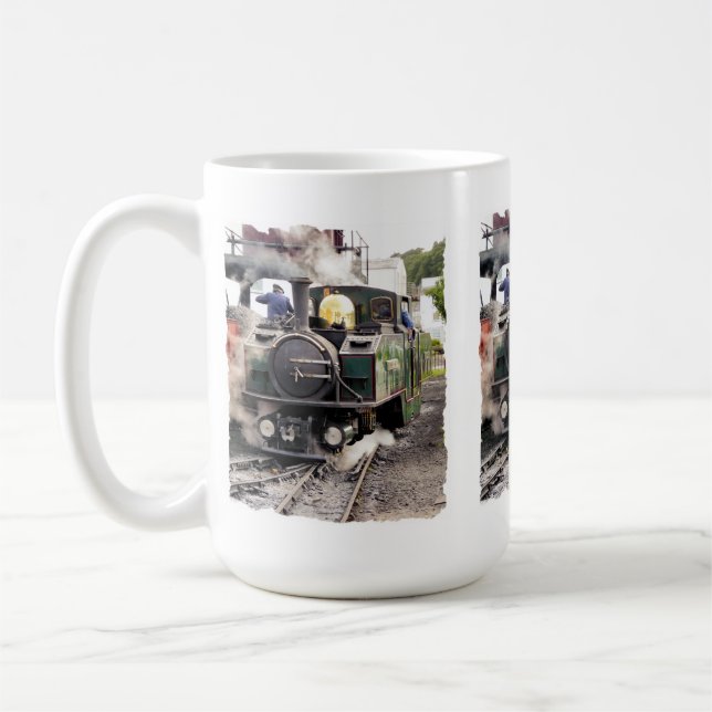 STEAM TRAINS COFFEE MUG (Left)