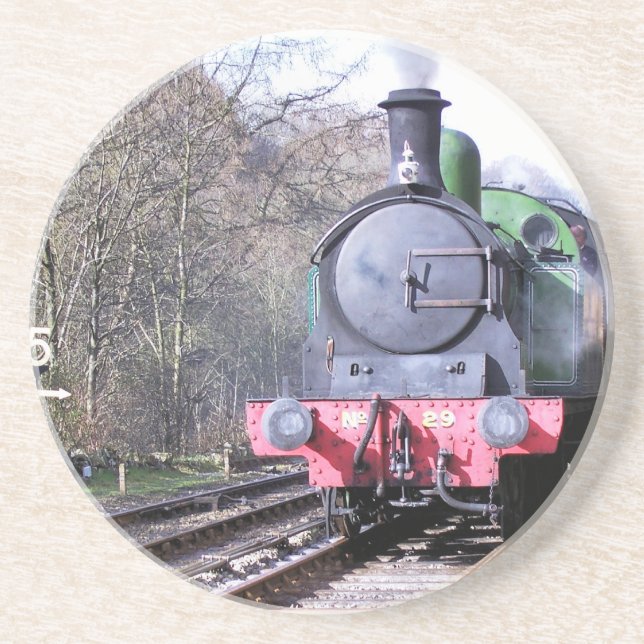 STEAM TRAINS DRINK COASTER (Front)