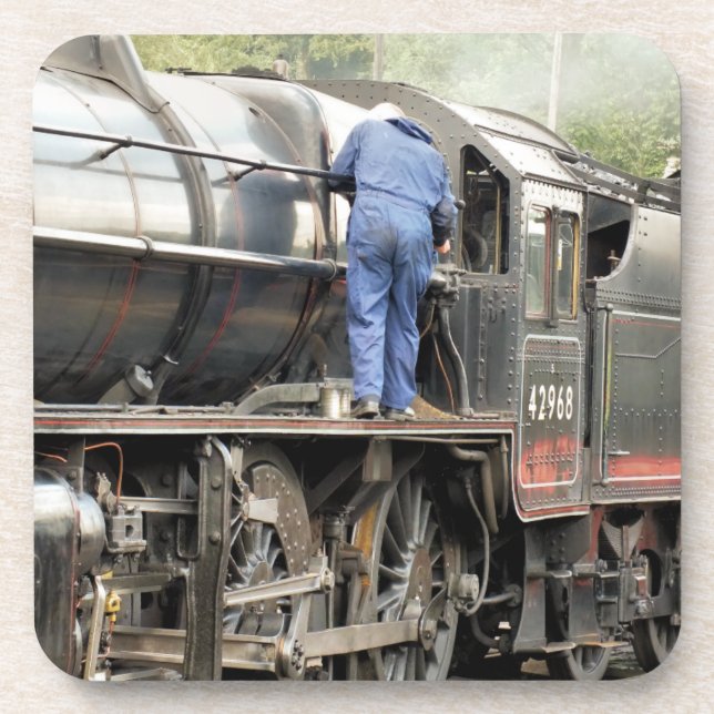 STEAM TRAINS DRINK COASTER (Front)