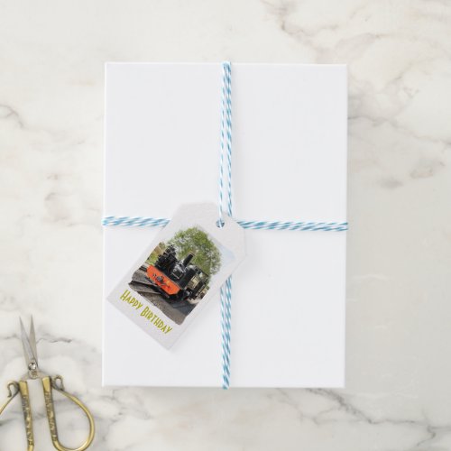 STEAM TRAINS GIFT TAGS