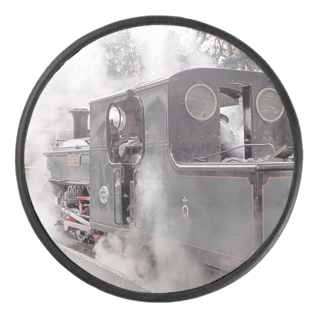 STEAM TRAINS HOCKEY PUCK (Front)