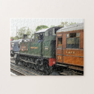 STEAM TRAINS JIGSAW PUZZLE