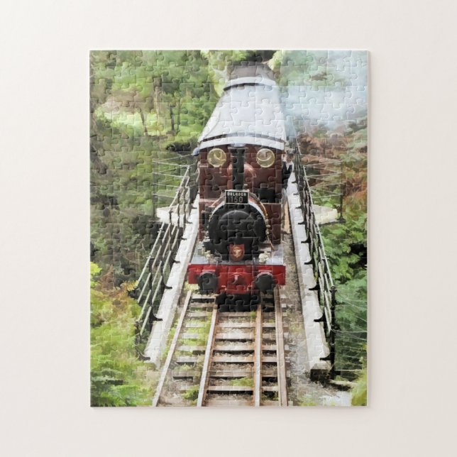 STEAM TRAINS JIGSAW PUZZLE (Vertical)