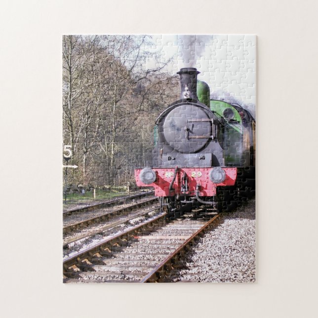 STEAM TRAINS JIGSAW PUZZLE (Vertical)