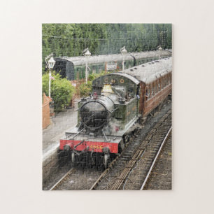 STEAM TRAINS JIGSAW PUZZLE