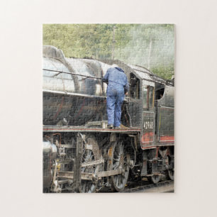 STEAM TRAINS JIGSAW PUZZLE