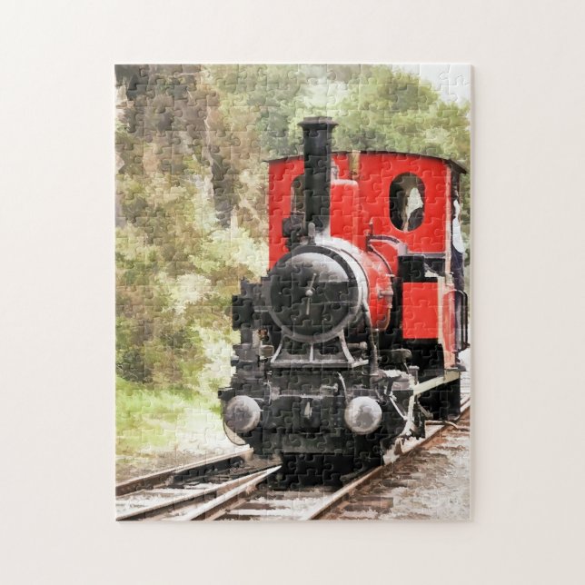 STEAM TRAINS JIGSAW PUZZLE (Vertical)