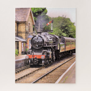 STEAM TRAINS   JIGSAW PUZZLE