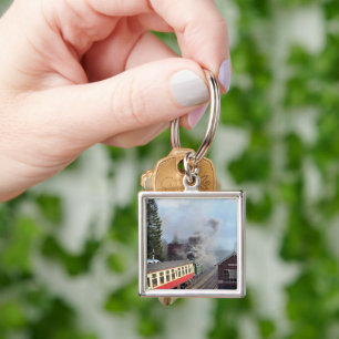 STEAM TRAINS KEYCHAIN