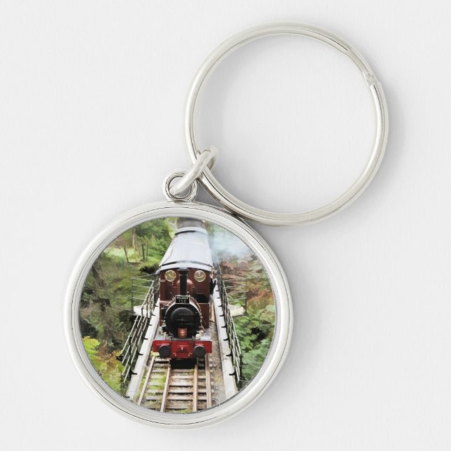 STEAM TRAINS KEYCHAIN (Front)