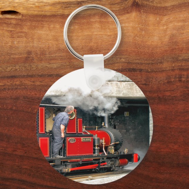 STEAM TRAINS KEYCHAIN (Front)