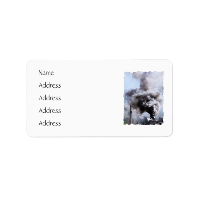 STEAM TRAINS LABEL (Front)