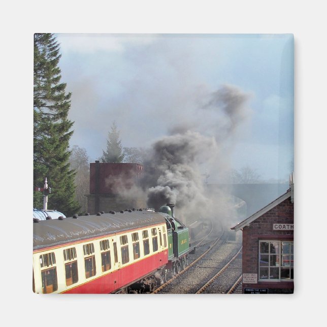 STEAM TRAINS MAGNET (Front)