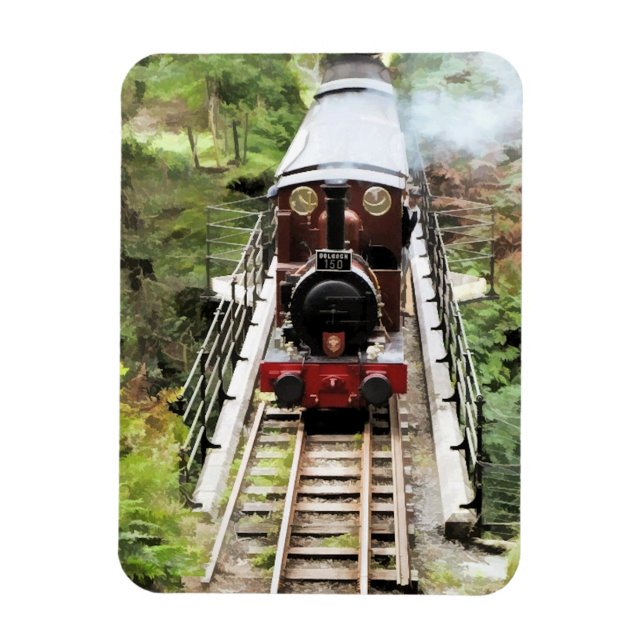 STEAM TRAINS MAGNET (Vertical)