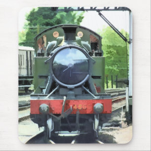 STEAM TRAINS MOUSE PAD