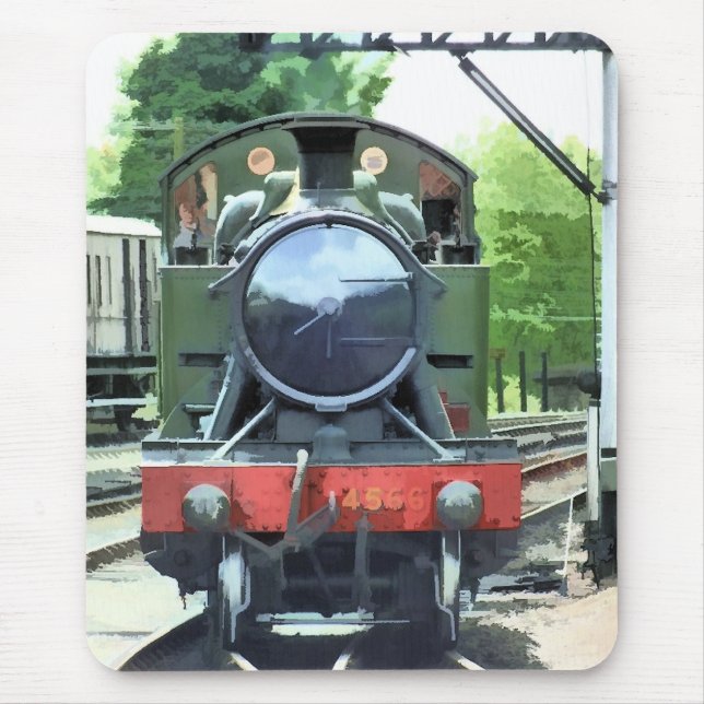 STEAM TRAINS MOUSE PAD (Front)