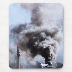 STEAM TRAINS MOUSE PAD