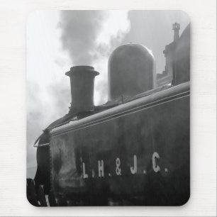 STEAM TRAINS MOUSE PAD