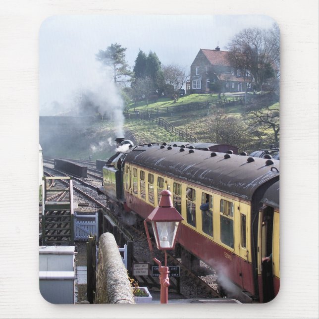 STEAM TRAINS MOUSE PAD (Front)