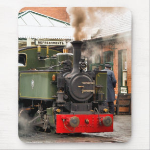 STEAM TRAINS MOUSE PAD