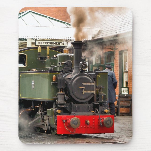 STEAM TRAINS MOUSE PAD (Front)