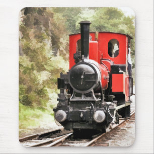 STEAM TRAINS MOUSE PAD