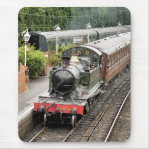 STEAM TRAINS MOUSE PAD
