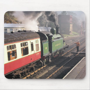 STEAM TRAINS MOUSE PAD